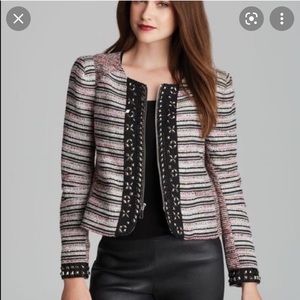 ❤️Rebecca Minkoff Roxy Beaded Tweed Jacket❤️